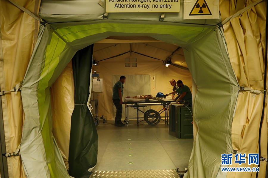 （國際&middot;圖文互動）（1）&ldquo;共同的理念，讓合作更深入更順暢&rdquo;&mdash;&mdash;走進(jìn)中德&ldquo;聯(lián)合救援-2019&rdquo;衛(wèi)勤實兵聯(lián)合演習(xí)德方野戰(zhàn)二級醫(yī)院