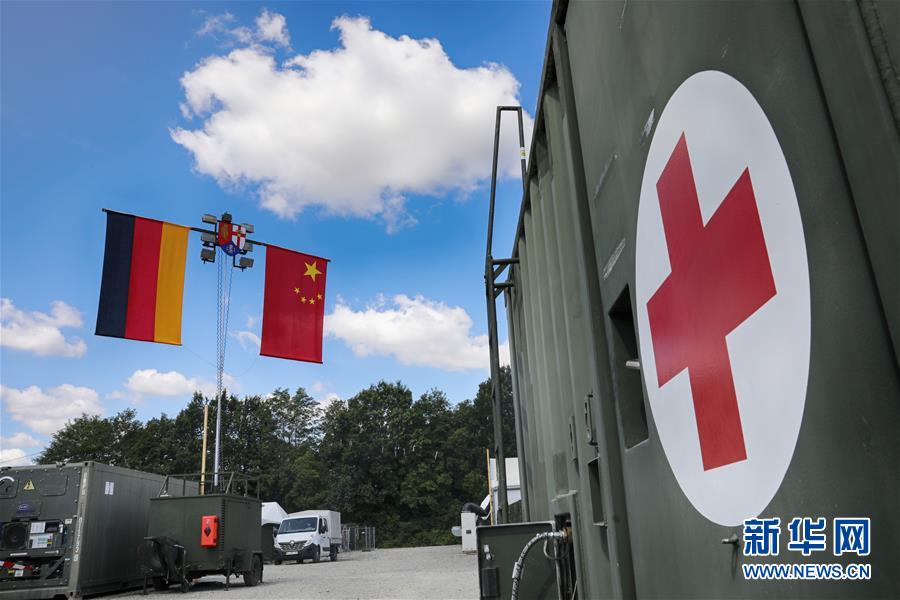 （國際&middot;圖文互動）（2）&ldquo;共同的理念，讓合作更深入更順暢&rdquo;&mdash;&mdash;走進(jìn)中德&ldquo;聯(lián)合救援-2019&rdquo;衛(wèi)勤實兵聯(lián)合演習(xí)德方野戰(zhàn)二級醫(yī)院