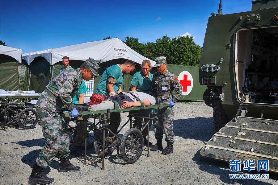 （國際&middot;圖文互動）（6）&ldquo;共同的理念，讓合作更深入更順暢&rdquo;&mdash;&mdash;走進(jìn)中德&ldquo;聯(lián)合救援-2019&rdquo;衛(wèi)勤實兵聯(lián)合演習(xí)德方野戰(zhàn)二級醫(yī)院