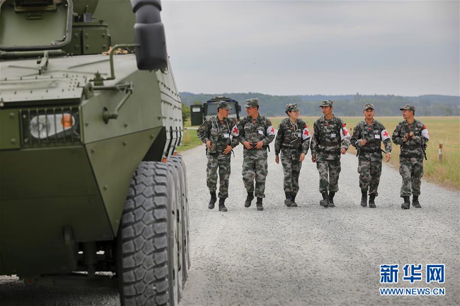 （國際&middot;圖文互動）（2）通訊：海外演訓(xùn)場，走來一群中國衛(wèi)生士官