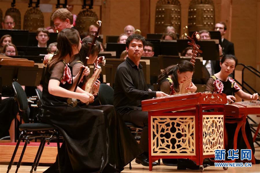 (國際)(1)第三屆“友誼地久天長”中美音樂會在美舉行