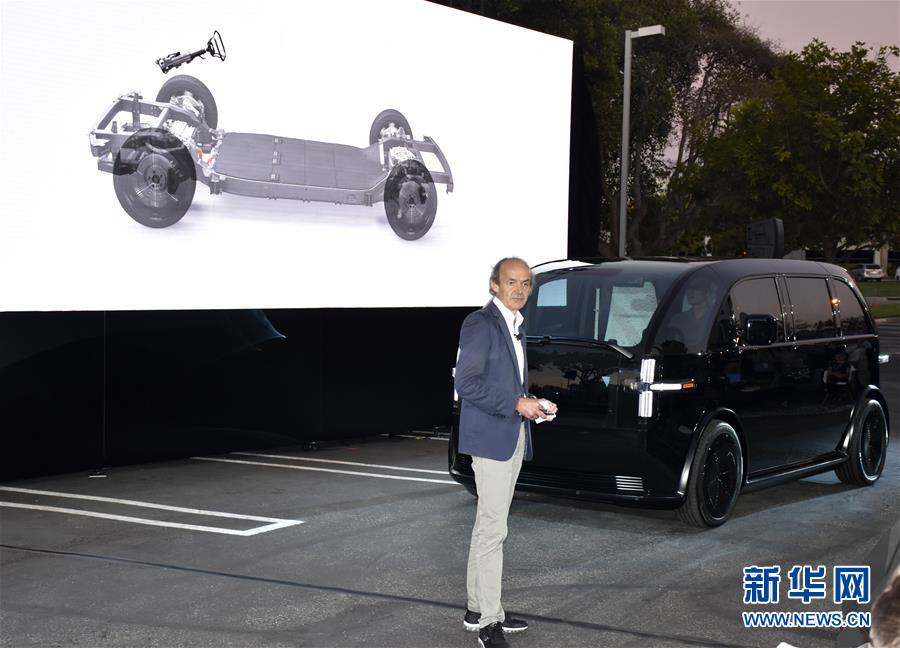 (國際·圖文互動)(1)美國電動汽車公司Canoo新車首發(fā)瞄準(zhǔn)中美兩大市場