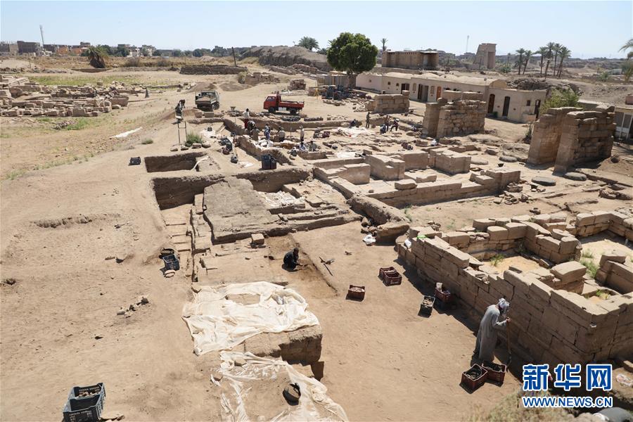 （國際&middot;圖文互動）（2）疫中考古&mdash;&mdash;中國與埃及首次聯(lián)合考古取得階段性成果