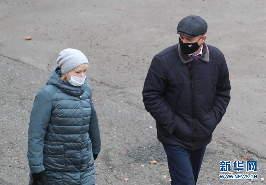 （國際疫情）（2）白俄羅斯首都明斯克：強制佩戴口罩