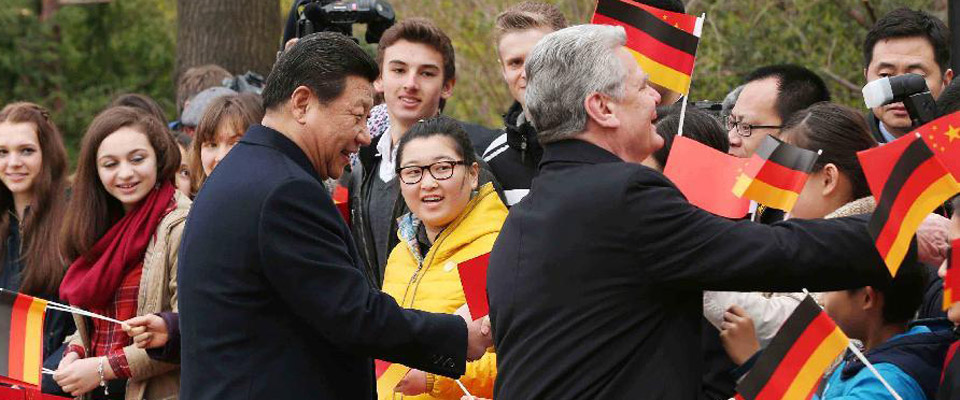 習(xí)近平會(huì)見德國總統(tǒng)高克