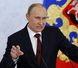 內(nèi)憂外患，普京強勢展示自信