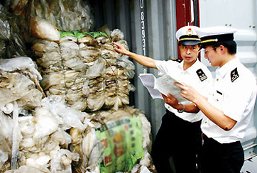 中國(guó)向洋垃圾說&ldquo;不&rdquo;